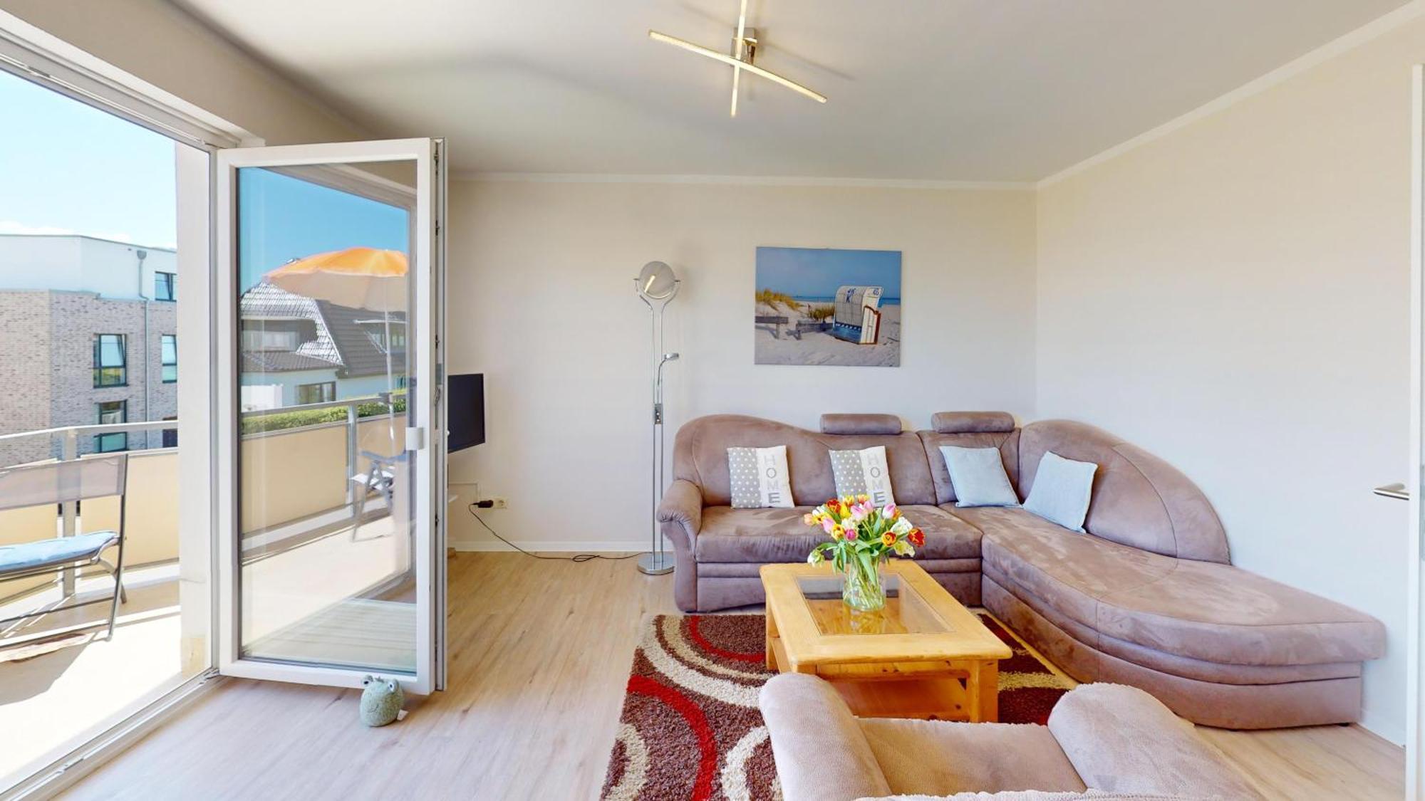 Appartementhaus Koenigshoehe Koenigshoehe Wohnung Strandkorb เกรอมิทซ์ ภายนอก รูปภาพ